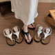 【預購】韓國設計感小眾涼鞋(3色)