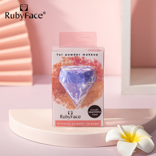 【預購】Rubyface鑽石美妝蛋顏色隨機(2入)