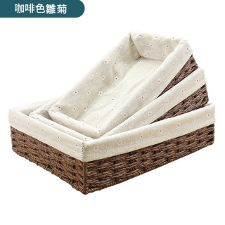 【預購】手工編織收納籃-3入組