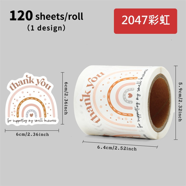 【預購包材】造型封箱貼紙(內)