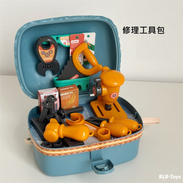 【預購】韓國ins漢堡手提家家酒玩具組