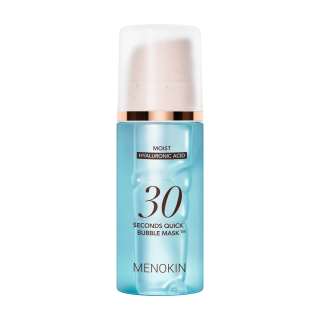 MENOKIN 30秒瞬效免洗泡泡面膜－水潤豐盈 MOIST