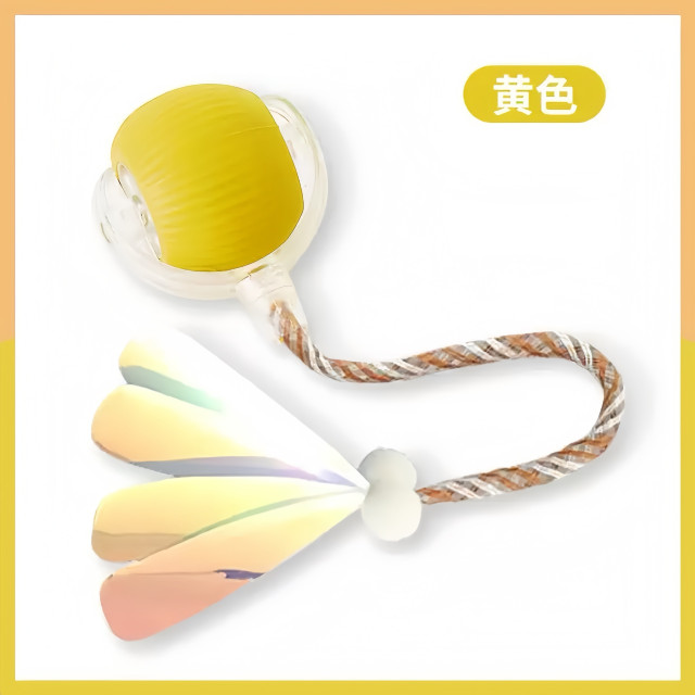 【預購】耐咬逗貓玩具滾滾球-6色