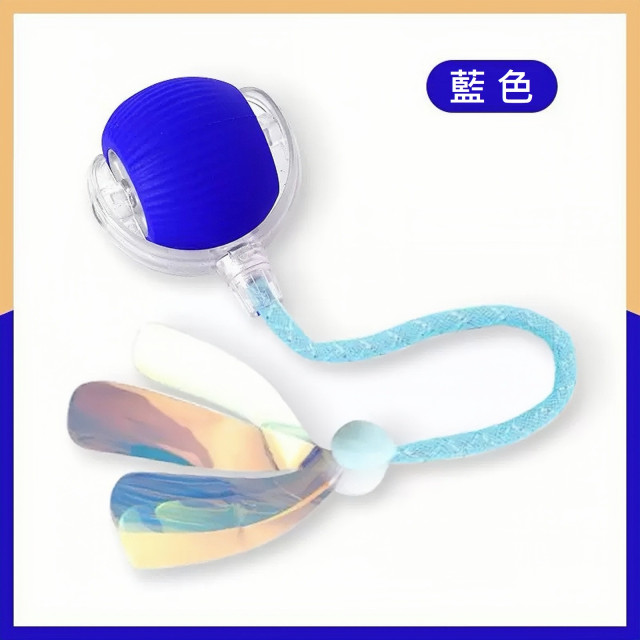 【預購】耐咬逗貓玩具滾滾球-6色