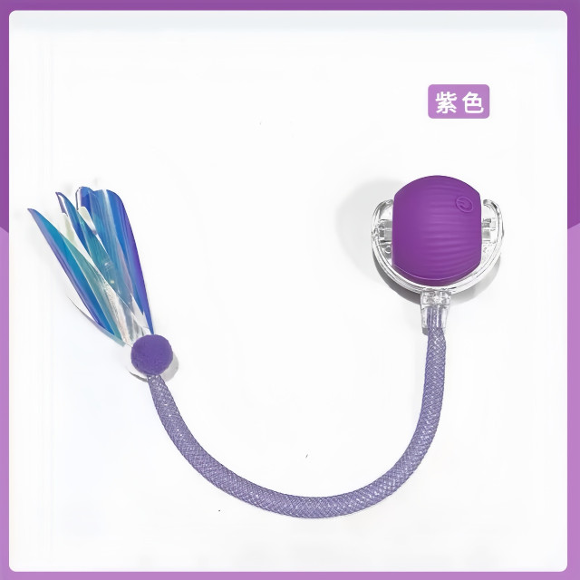 【預購】耐咬逗貓玩具滾滾球-6色