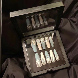 【預購包材】美甲飾品PE膜包裝盒4入