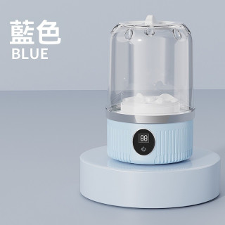 【預購】無線充電迷你洗衣機內衣褲旅行便攜式小型襪子洗衣機         