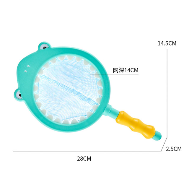 【預購】兒童動物捏樂撈網漂浮戲水玩具