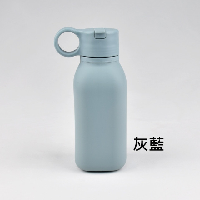 【預購】食品級矽膠運動吸管杯450ml