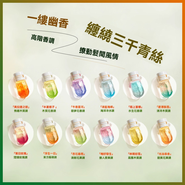 【預購】爆款彩色護髮精油膠囊