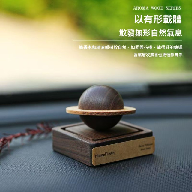 【預購】小星球手工木質創意擴香器