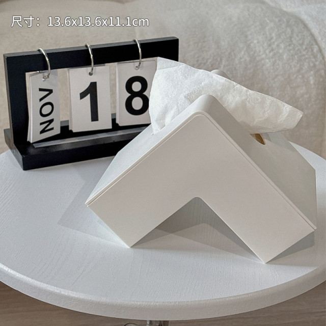 【預購】創意客廳輕奢高檔衛生紙盒(2色)