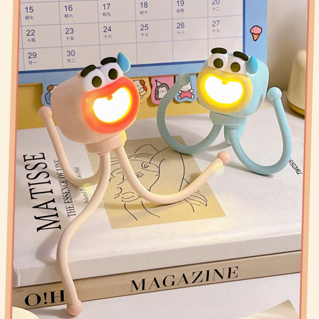 【預購】創意章魚床頭燈小夜燈(4色)