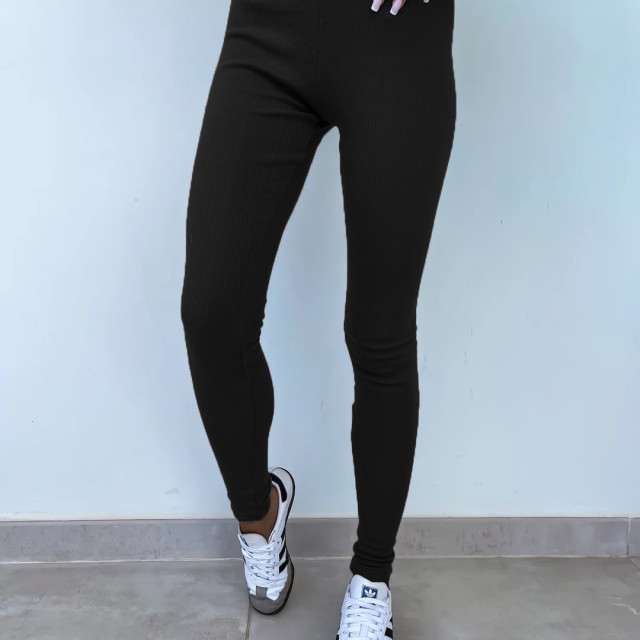 【預購】長袖衛衣+高腰緊身褲套裝(三色)