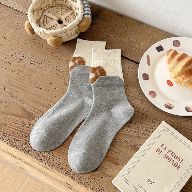 【預購】動物抱抱襪(3入一組)