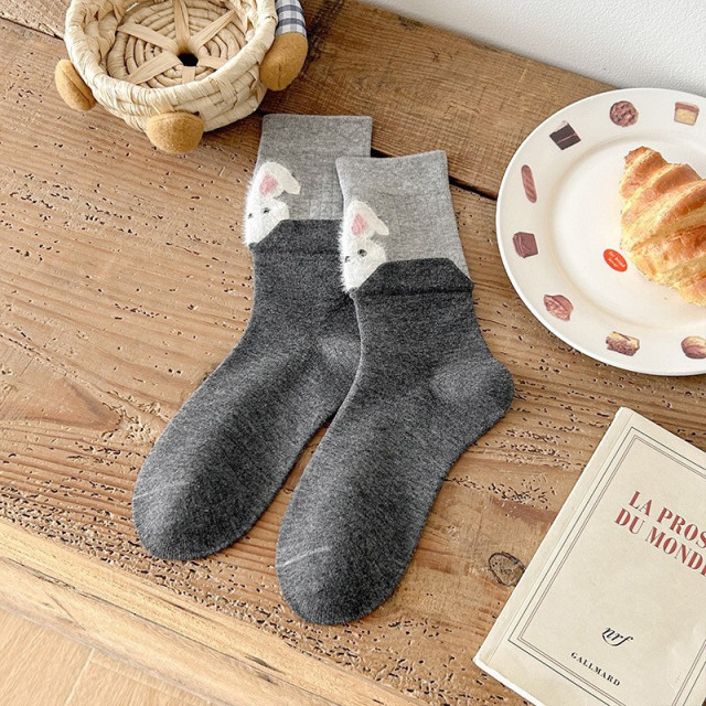 【預購】動物抱抱襪(3入一組)