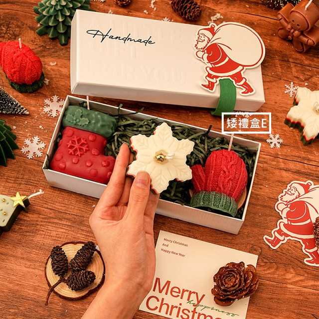 【預購】聖誕節香氛蠟燭禮盒(四款)