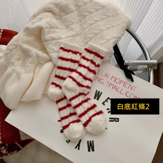 【預購】紅白聖誕襪(任選3入)