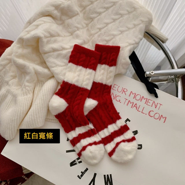 【預購】紅白聖誕襪(任選3入)