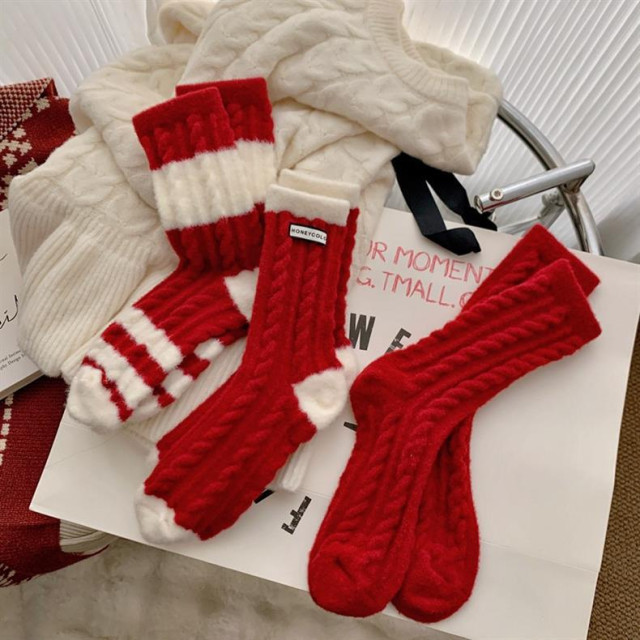 【預購】紅白聖誕襪(任選3入)