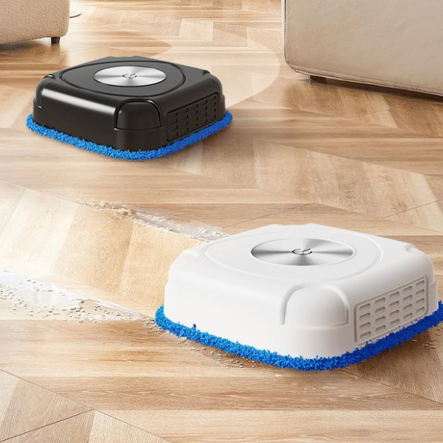 【預購】迷你智慧拖地機器人+6條拖布