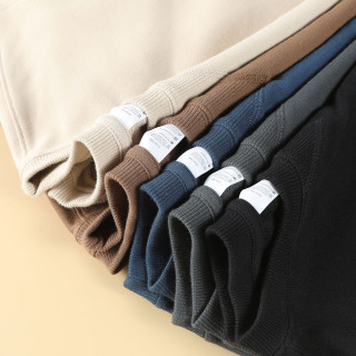 【預購】美式380G重磅毛圈圓領精梳棉T(7色)