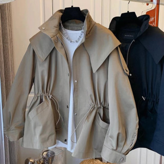 【預購】東大門設計感工裝風衣