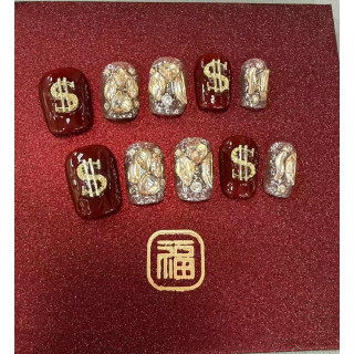 【預購】一夕致富- 手工穿戴甲