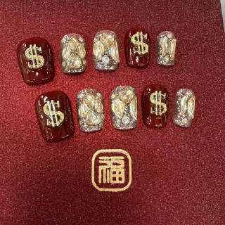 【預購】一夕致富- 手工穿戴甲