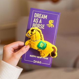 【預購】馬上發立體毛絨紅包6入組