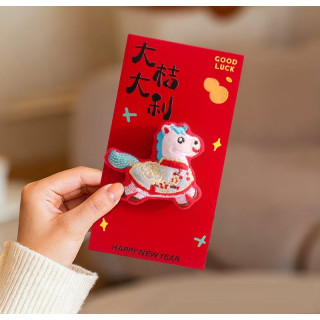 【預購】大桔大利好柿發生毛絨紅包3入組