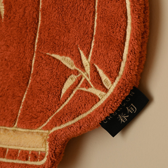 【預購】可掛式新年燈籠擦手巾雙入組