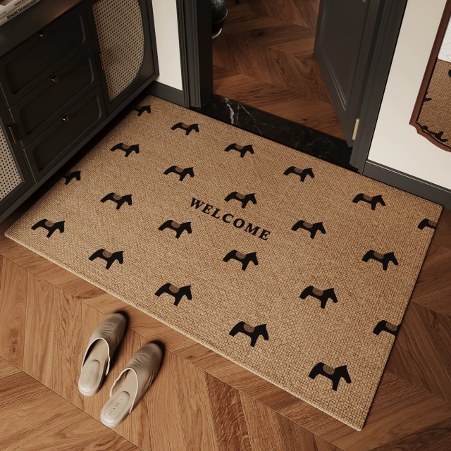 【預購】紅色馬年圈絨地墊(5款)