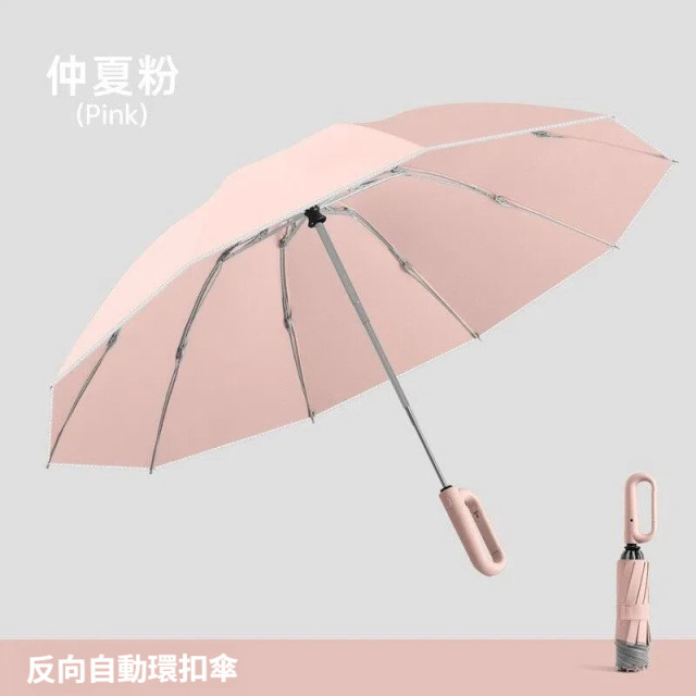 【預購】超大號27吋抗風加固晴雨傘