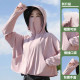【預購】手套款黑膠連帽防曬衣(3色)