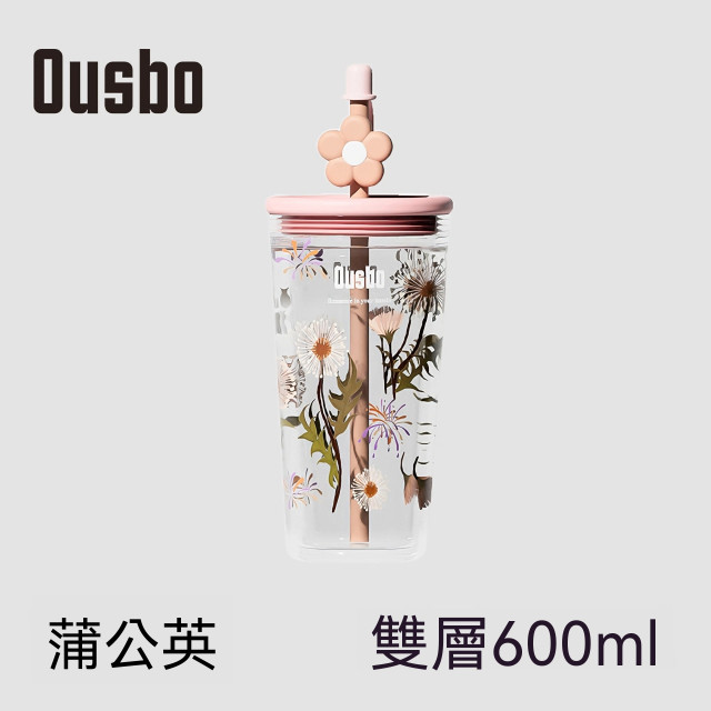 【預購】花花玻璃杯(4色)