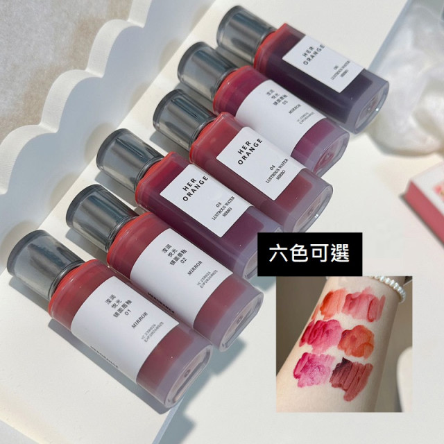 【預購】HERORANGE清透水光鏡面唇釉(6款)