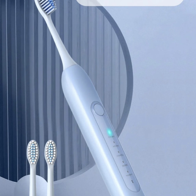 [加贈兩入刷頭] MEDICARE 深層清潔音波電動牙刷-單入