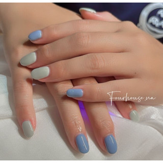 【童臻美學】手部凝膠美甲單色