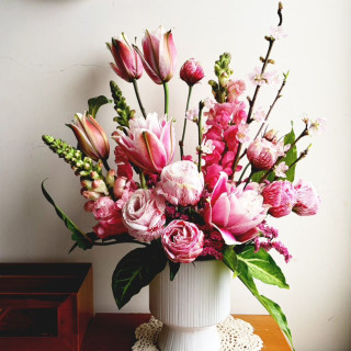 【樓上的花店】鮮花浪漫花藝