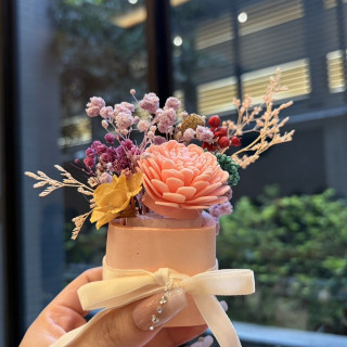 【高雄】植感療癒・索拉花擴香桌花手作體驗